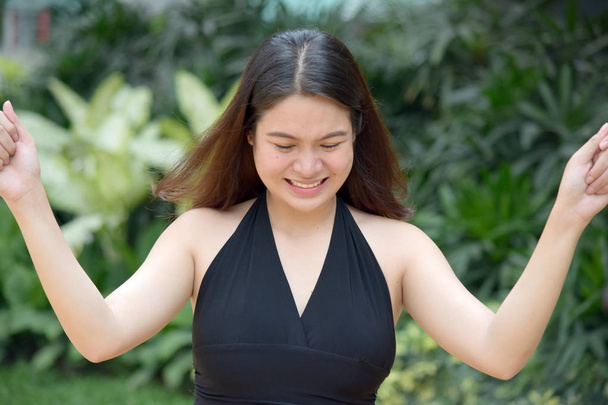 A Pretty Filipina Female And Happiness - Foto, Imagem