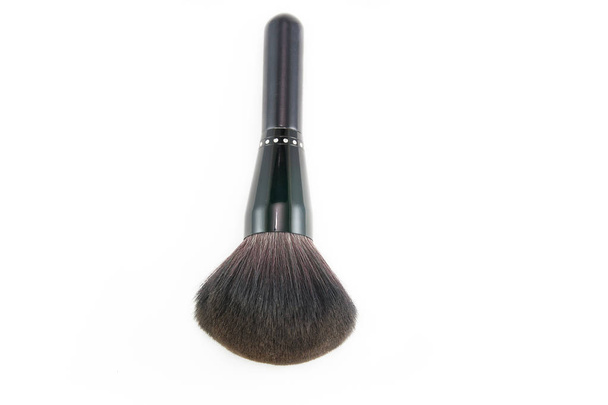 Makeup brush on white background  - Фото, зображення