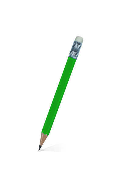 Bleistift isoliert auf weißem Hintergrund - Foto, Bild