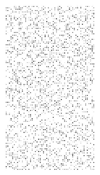 Cuadrados aleatorios patrón de mosaico. Pixelado, fragmentación semitono
 - Vector, Imagen