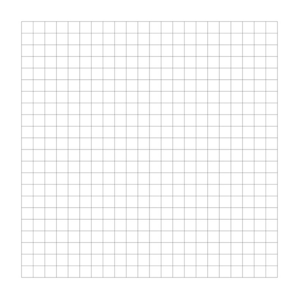 Graf, který je vzorem mřížky běžných čtvercových čar, vzorek mřížky. W - Vektor, obrázek