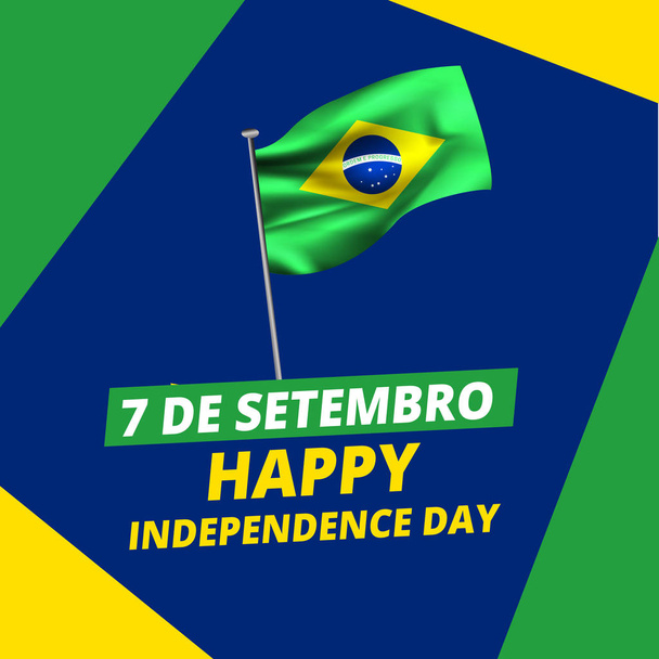 Brazil independence day Free Stock Vectors