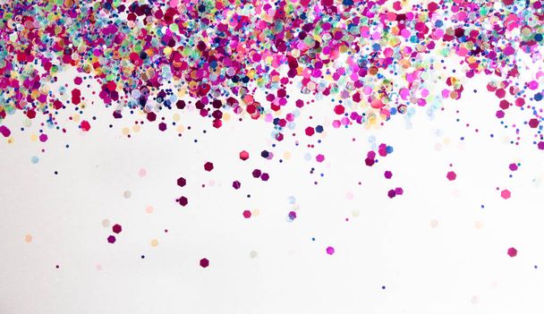 Holographic tinsels background. - Foto, Imagen