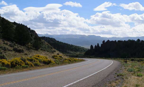 Parque Nacional del Gran Cañón Camino al borde norte
 - Foto, imagen