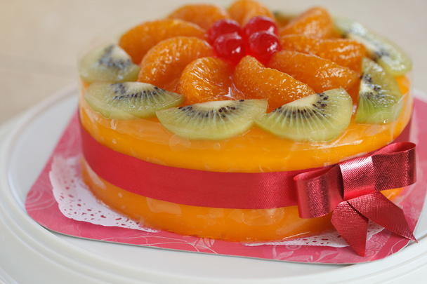 Gâteau orange
 - Photo, image