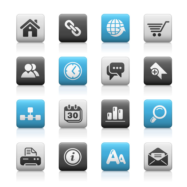 Web Site & Internet Icons - Vector, Image