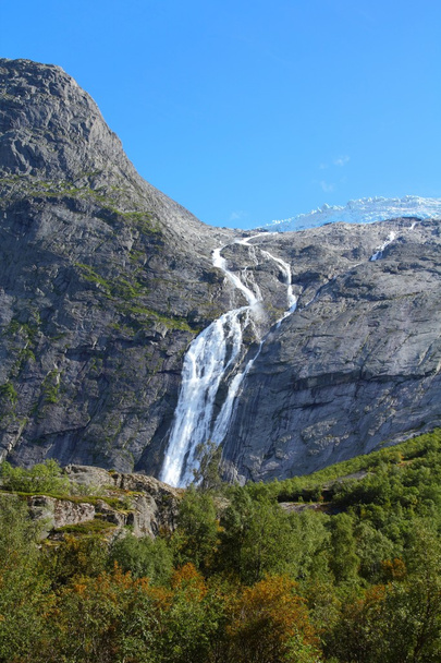 Norway waterfall - Foto, Imagen