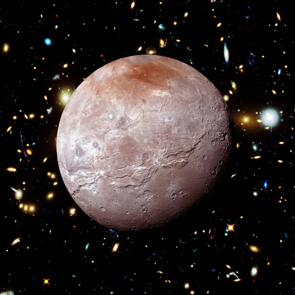 Plútó. Törpe bolygó a Naprendszer. Elemeinek e im - Fotó, kép