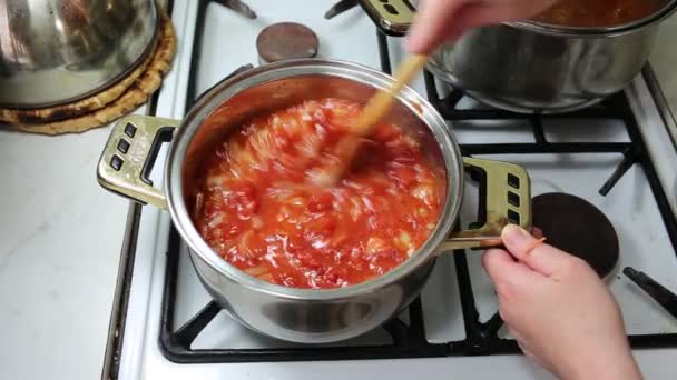 Příprava lasagne. - Záběry, video
