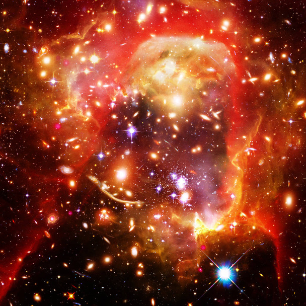 Galassia e luce. Gli elementi di questa immagine forniti dalla NASA
. - Foto, immagini