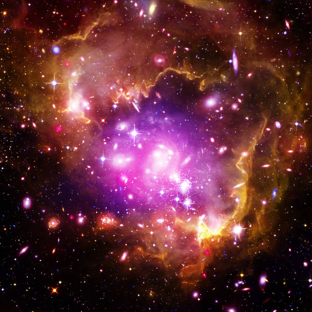 Галактики і світло. Елементи цього образу оформлені НАСА. - Фото, зображення