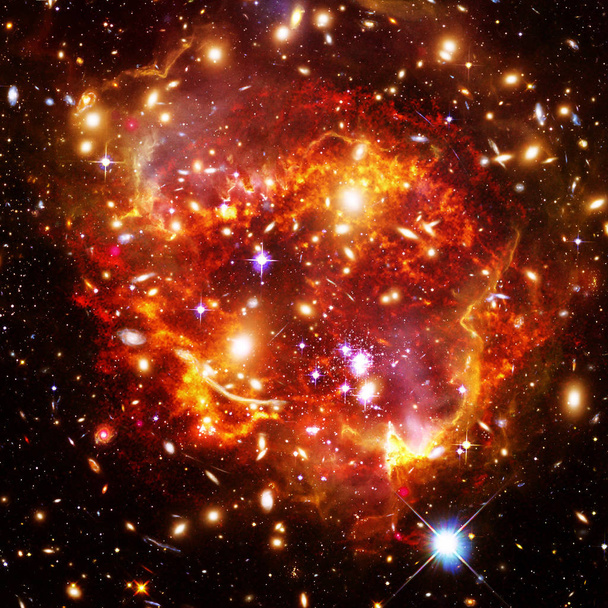 Galáxias. Os elementos desta imagem fornecidos pela NASA
. - Foto, Imagem