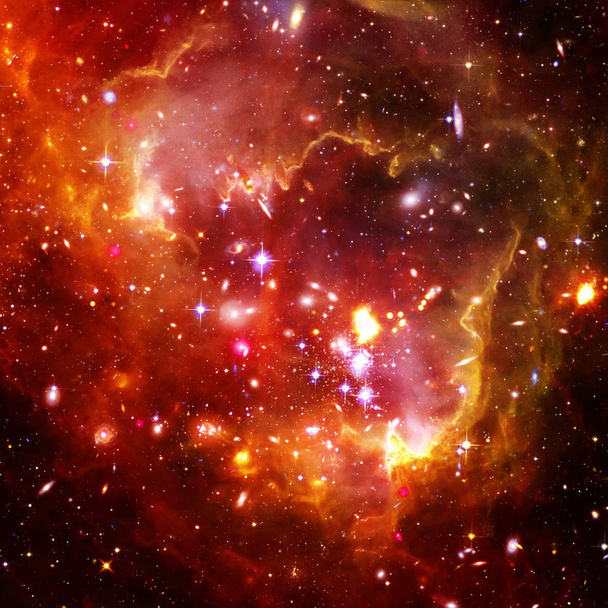 Галактики і світло. Елементи цього образу оформлені НАСА. - Фото, зображення