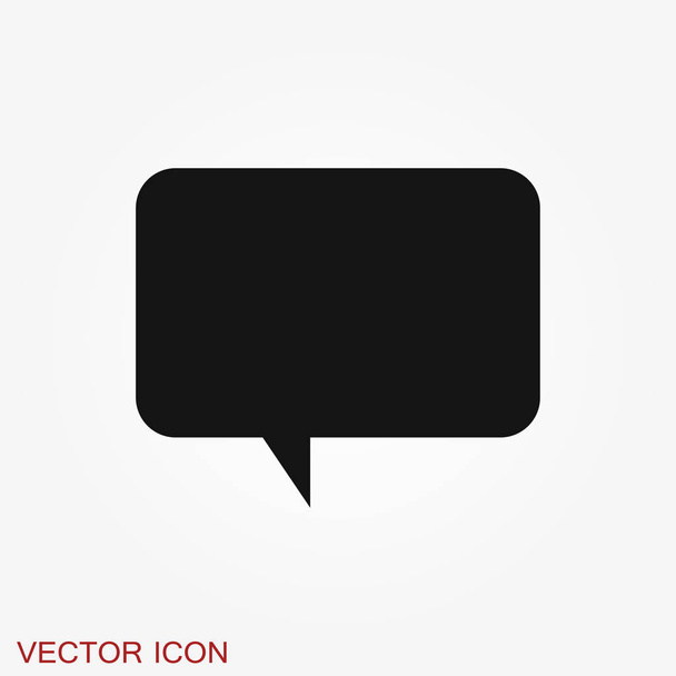 Tekstballon pictogrammen op de achtergrond. Vector illustratie. - Vector, afbeelding