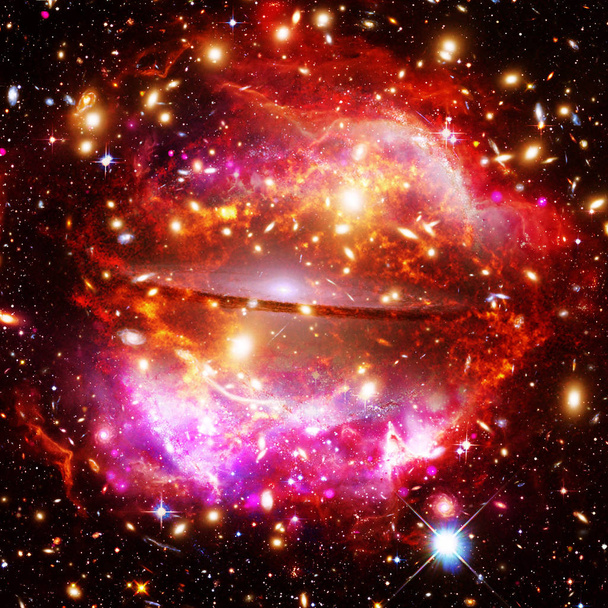 Galaxias. Los elementos de esta imagen proporcionados por la NASA
. - Foto, imagen