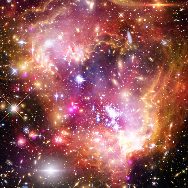 Galaxia, nebulosa y gas. Los elementos de esta imagen amueblada por
  - Foto, Imagen
