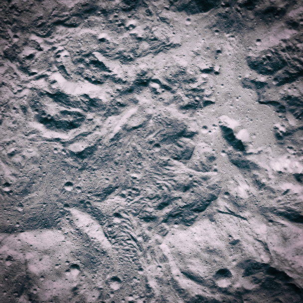 Crateri, superficie del pianeta. Luna. Elementi di questa immagine arredati
 - Foto, immagini