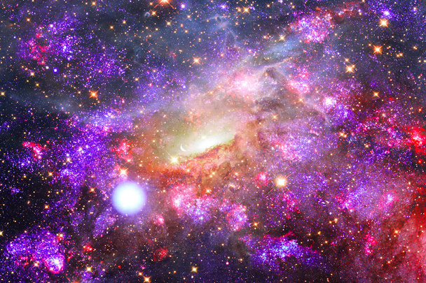 Καταπληκτικός γαλαξίας. Αστέρια, νεφέλωμα και αέρια. Τα στοιχεία αυτού του imag - Φωτογραφία, εικόνα