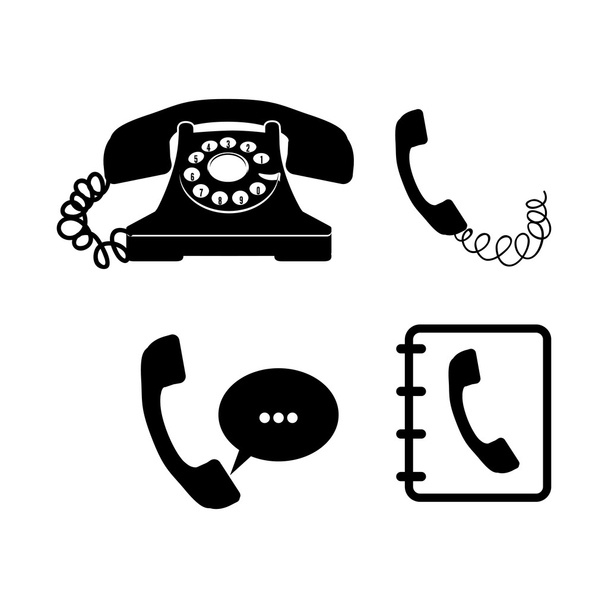 communication icons - Vector, Image