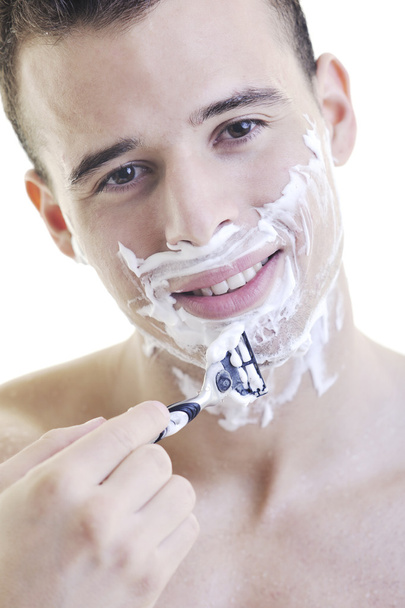 Man shave - Foto, Imagen