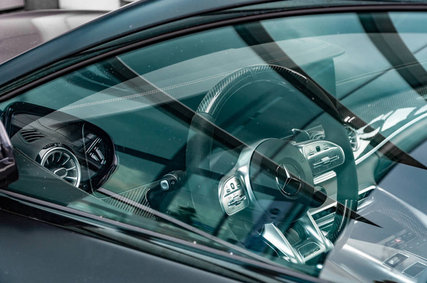 Closeup of Mercedes benz interior - Фото, зображення