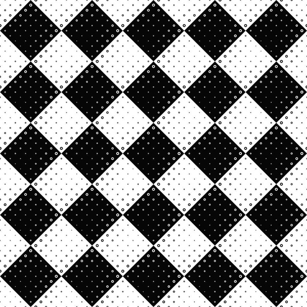 Fondo de patrón de anillo blanco y negro sin costuras
 - Vector, imagen