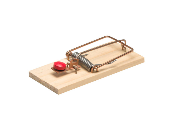 Red Pill in a Mousetrap - Photo, Image