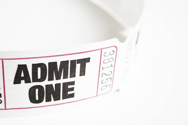 Admit One Paper Ticket - Photo, Image
