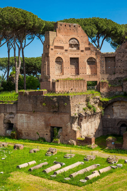 Stadion Domitianus na patrová pahorku v Římě - Fotografie, Obrázek