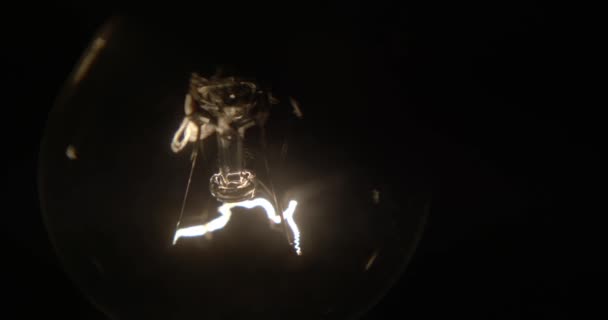 Electric incandescent lamp, background - Felvétel, videó