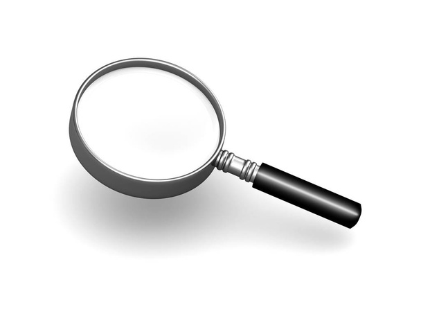 3d Magnifying glass - Photo, Image