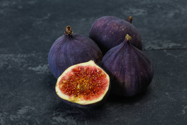 Ripe sweet fresh fig fruit - Photo, Image