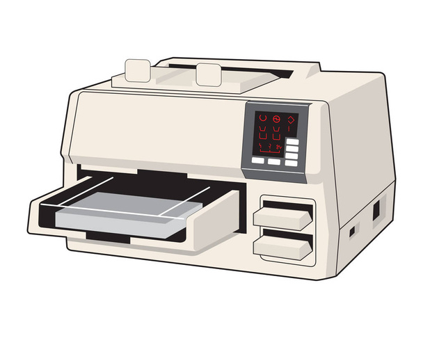 Vektor-Bürodrucker-Symbol für Design - Vektor, Bild