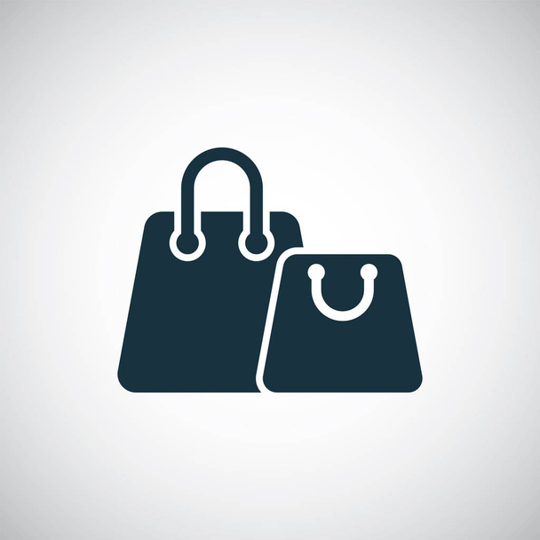 shopping bags icona semplice elemento piatto design concept
 - Vettoriali, immagini