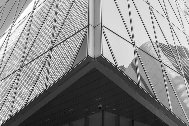 Modern gebouw abstracte achtergrond patroon - Foto, afbeelding