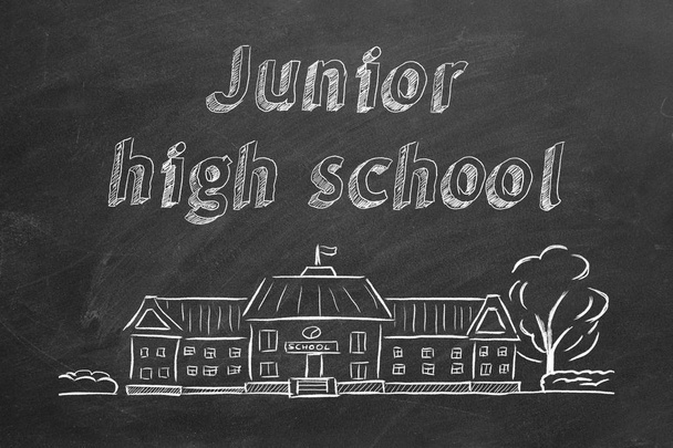 Junior high school - Photo, Image