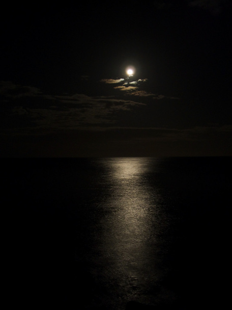 Mondschein auf dem Meer. - Foto, Bild