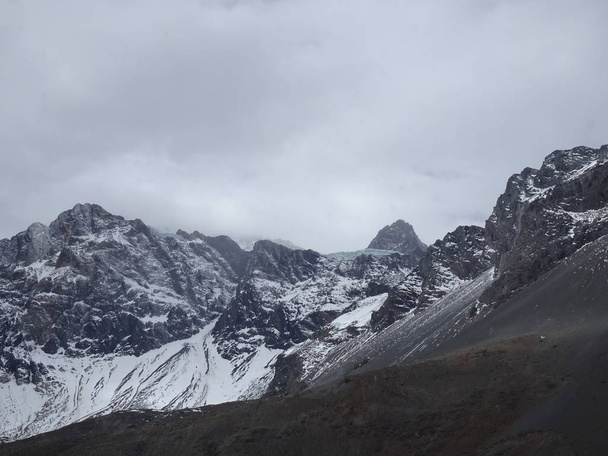 Ледник Месон-Альто, Кахон-дель-Майпо, Сантьяго, Чили, Чили
 - Фото, изображение