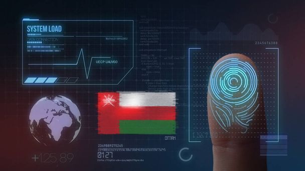 Système d'identification par balayage biométrique des empreintes digitales. Oman Nati
 - Photo, image