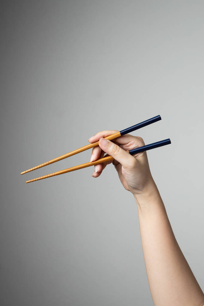 ruční hůl asijské japonec číňan jídlo styl tradiční  - Fotografie, Obrázek