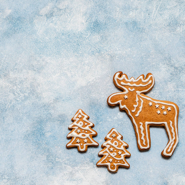 Christmas Gingerbread Cookies - Foto, immagini