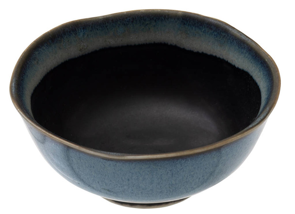 japanese blue vintage ceramic icecream bowl with clipping path i - Valokuva, kuva