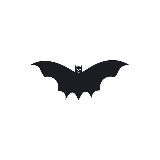 Logotipo de ilustración murciélago
  - Vector, Imagen