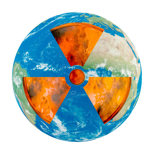 Peligro nuclear
 - Foto, imagen
