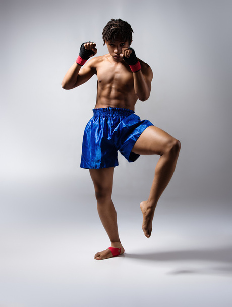 Combattente boxe maschile
 - Foto, immagini