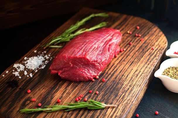 rohes Chateaubriand Steak - Foto, Bild