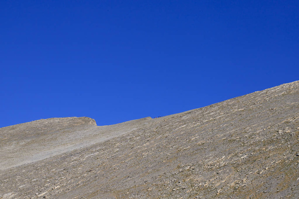 Olymp hegy. A Skolio-és Mitikas-csúcstalálkozók útnézeteinek nyomon követése - Fotó, kép