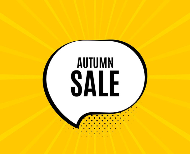 Autumn Sale. Special offer price sign. Vector - Vettoriali, immagini