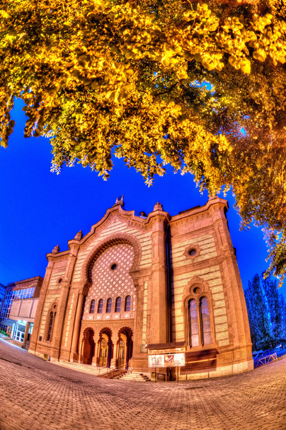 Ночь старой синагоги Ужгорода, Украина
 - Фото, изображение