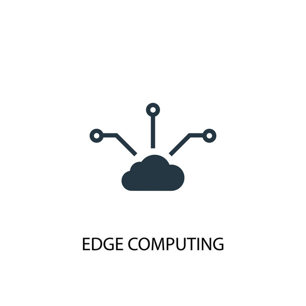Icona Edge Computing. Illustrazione semplice elemento. Edge Computing concept symbol design. Può essere utilizzato per il web
 - Vettoriali, immagini